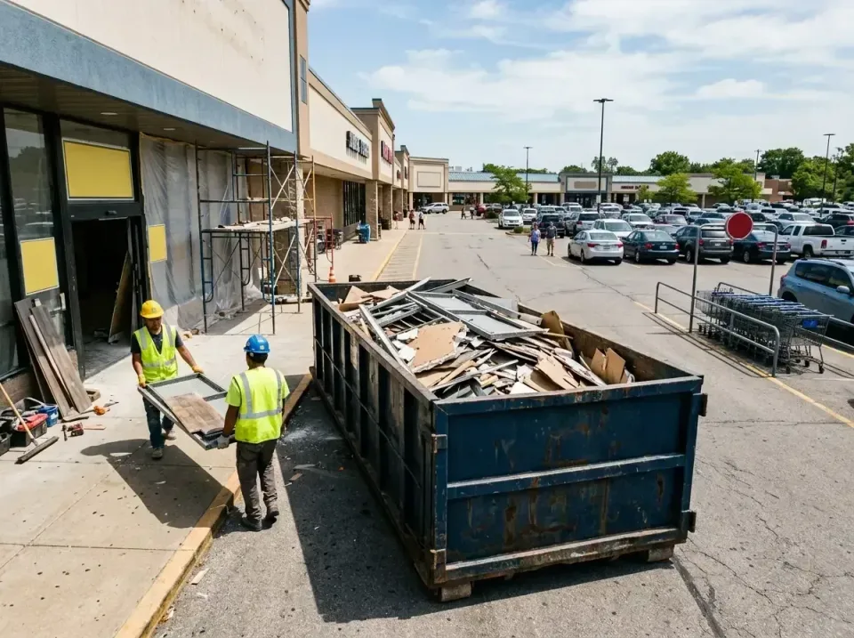 retail-store-renovation-debris-003 — frequently asked questions, Roll-off Dumpster Rentals in Pottsville, PA